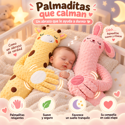 Almohada Calmante para Bebé con Mano de Palmaditas y Sonidos Relajantes